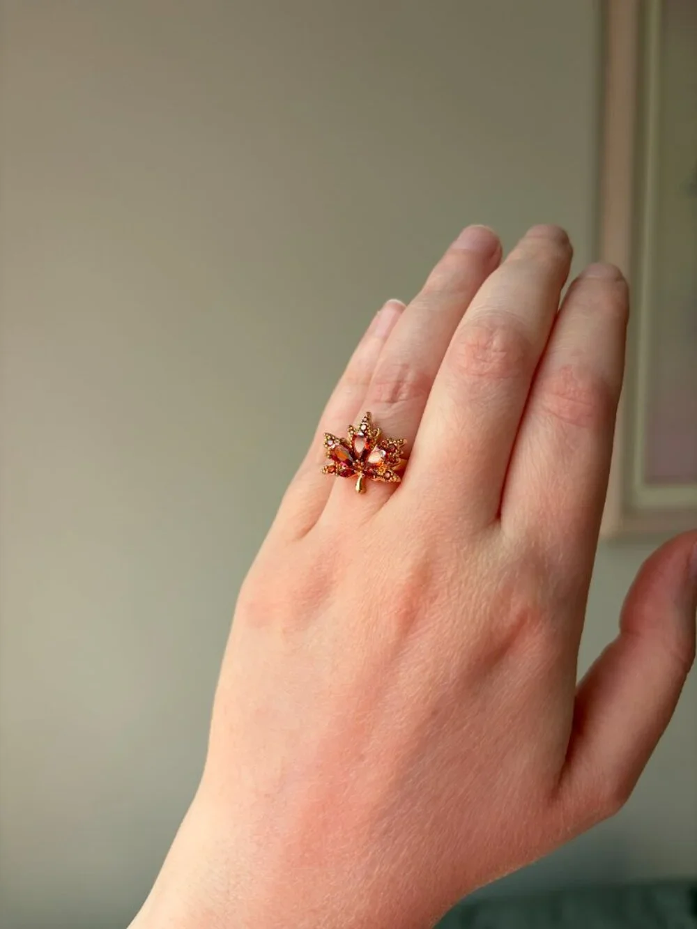 Maple Leaf Ring